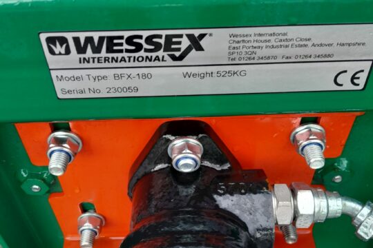 Brand new Wessex bale unroller BFX-180